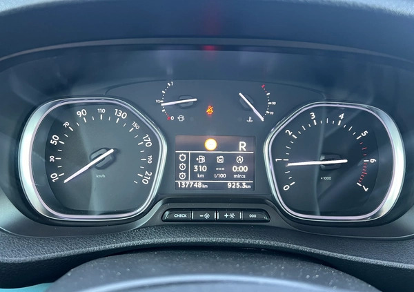 Peugeot Traveller cena 155800 przebieg: 137748, rok produkcji 2019 z Ścinawa małe 254